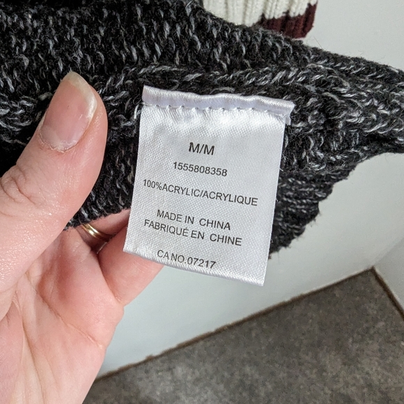 Warehouse One Wool Hooded Zip Up Cardigan Size M - Picture 5 of 5